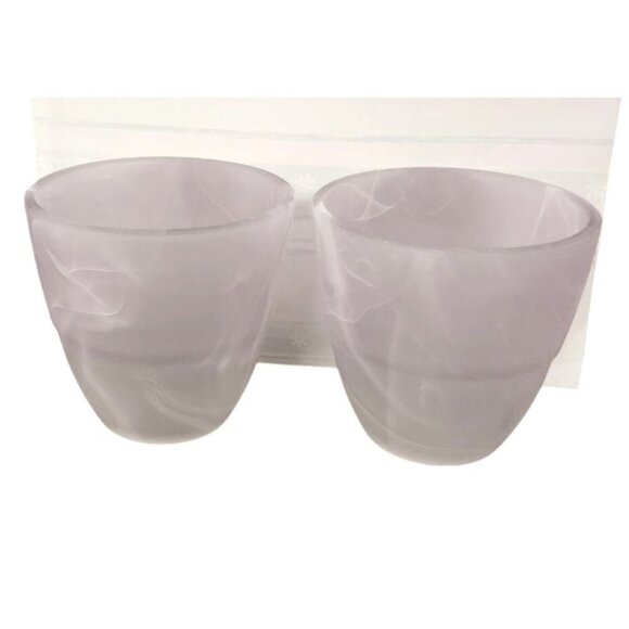 Lamp Bulb Cover, lilac lavender ombre frosted glass  lamp shade replacement ligh - Picture 8 of 12